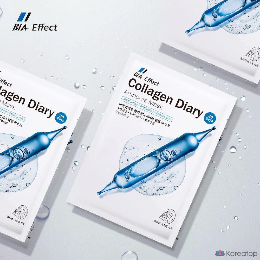 Ампульная маска BIEFECT Collagen Diary, 1 упаковка, 1 шт.