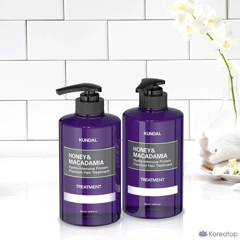 Kundal Honey &amp; Macadamia Hair Treatment Aroma Edition Jasmine Woody, 500 мл, 1 шт.