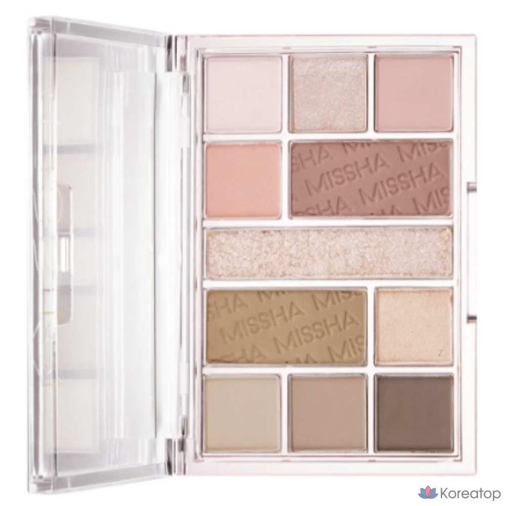 Палетка теней Missha Mood Moment, оттенок 01 Rosy Rooftop, 1 шт.