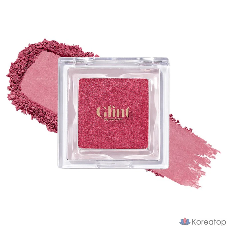 Запеченные румяна Glint by VDIVOV, 2,4 г, оттенок Strawberry Smoke, 1 шт.