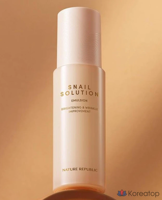Эмульсия Nature Republic Snail Solution, 120 мл, 1 шт.