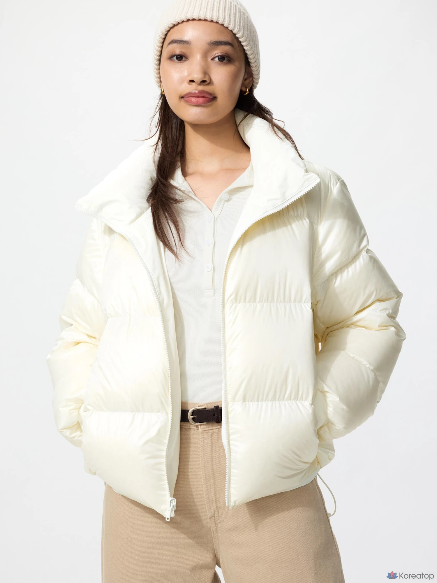Пуховик Uniqlo Reversible Down Short Jacket