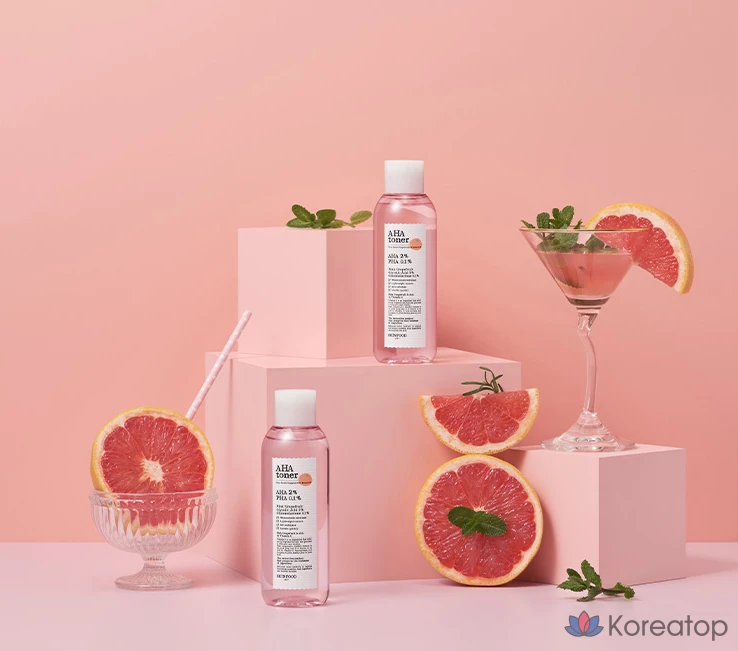 Тоник Skinfood с розовым грейпфрутом и AHA-кислотами, 200 мл, 1 шт.