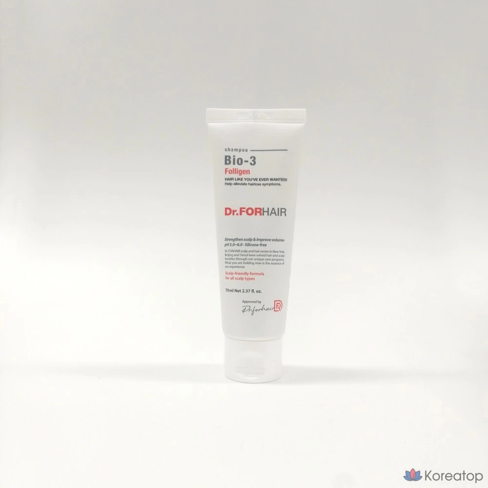 Шампунь Dr. For Hair Bio 3, 70 мл, 1 флакон