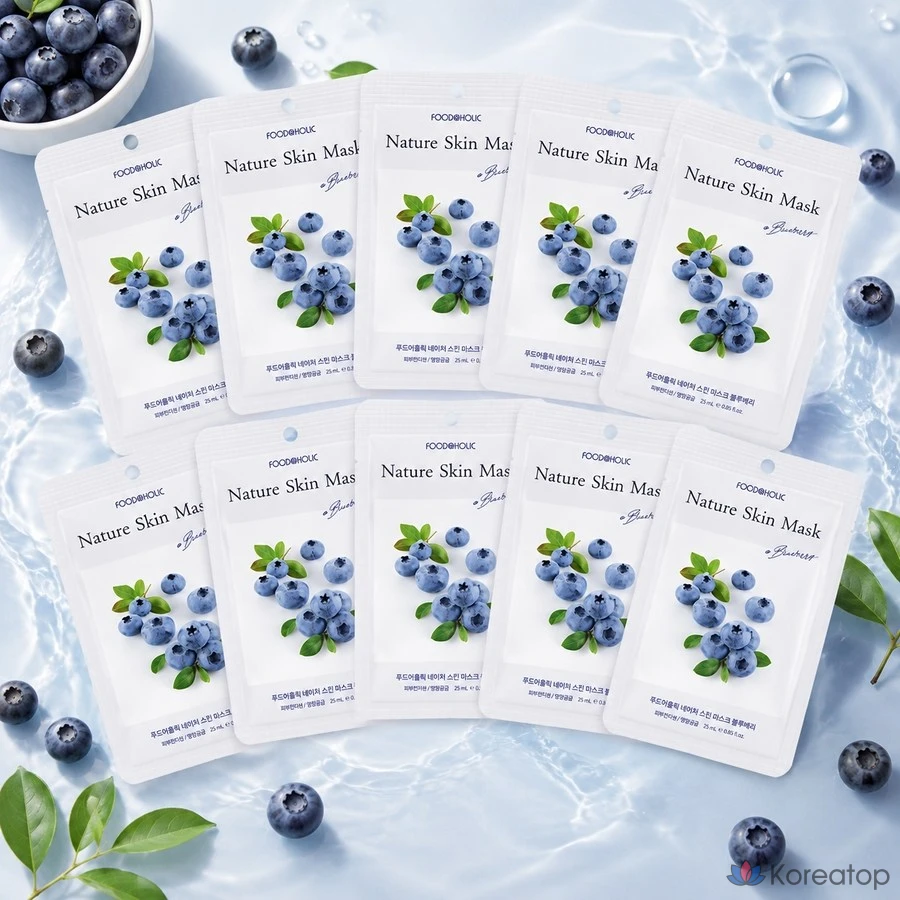 Тканевая маска для лица FoodaHolic Moisture Soothing Mask, 10 шт., фото 7
