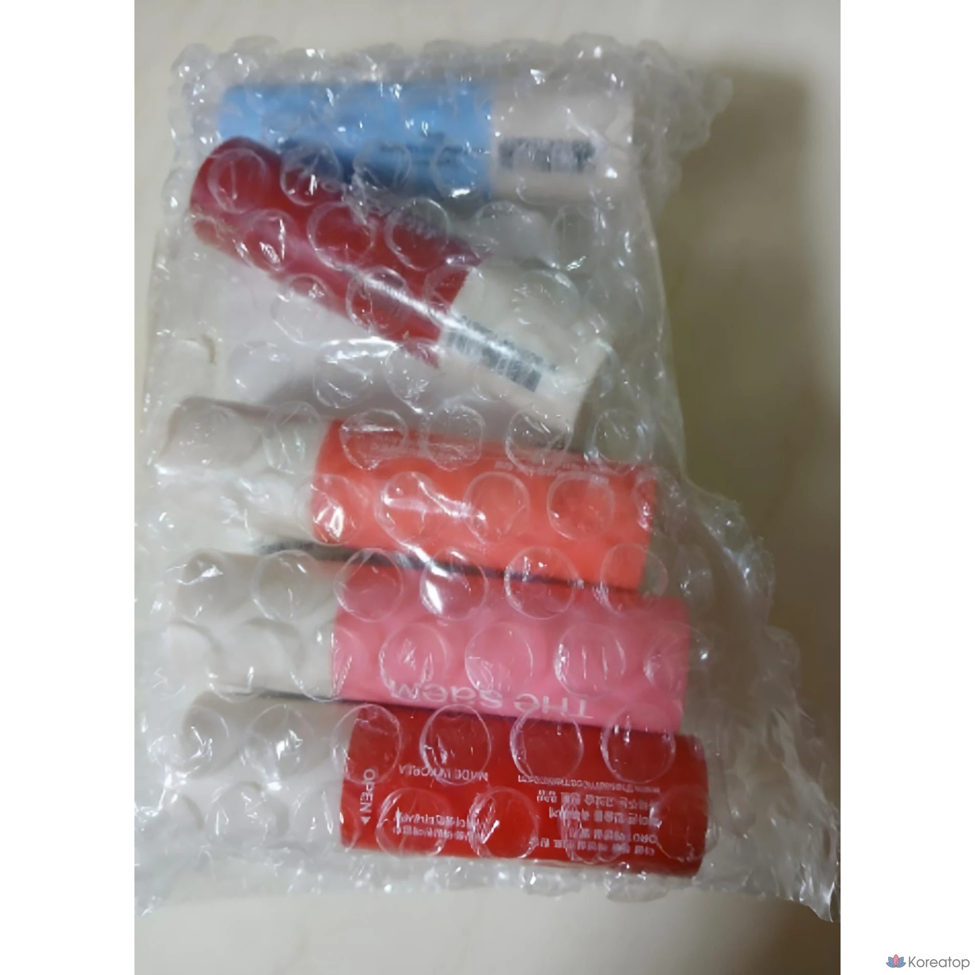 Бальзам для губ The Saem Sammul Essential Tint, OR01 Essential Strawberry, 4 г, 1 шт., фото 2