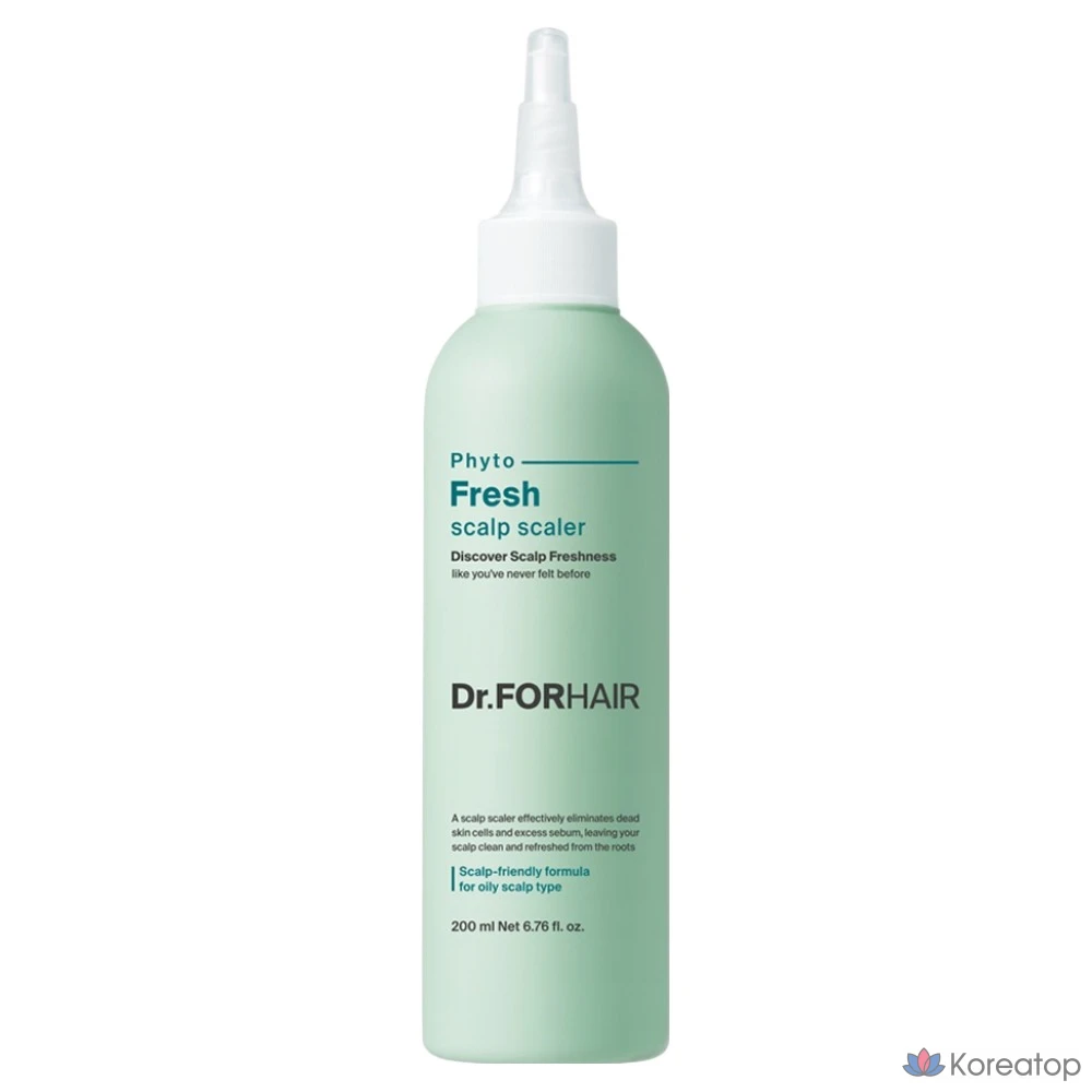 Очищающее средство для кожи головы Dr. For Hair Oily Scalp Deep Cleansing Phyto Fresh Scalp Scaler, 200 мл, 1 шт.