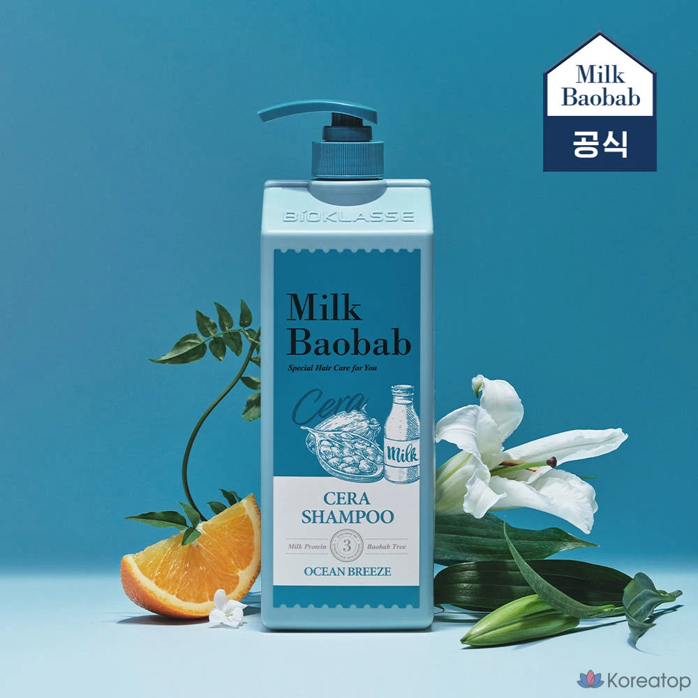 Шампунь Milk Baobab Sera Ocean Breeze, 1,2 л, 1 шт.
