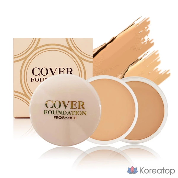 Тональный крем Prorance Cover Foundation SPF25 PA++, № 23 бежевый, 1 шт.