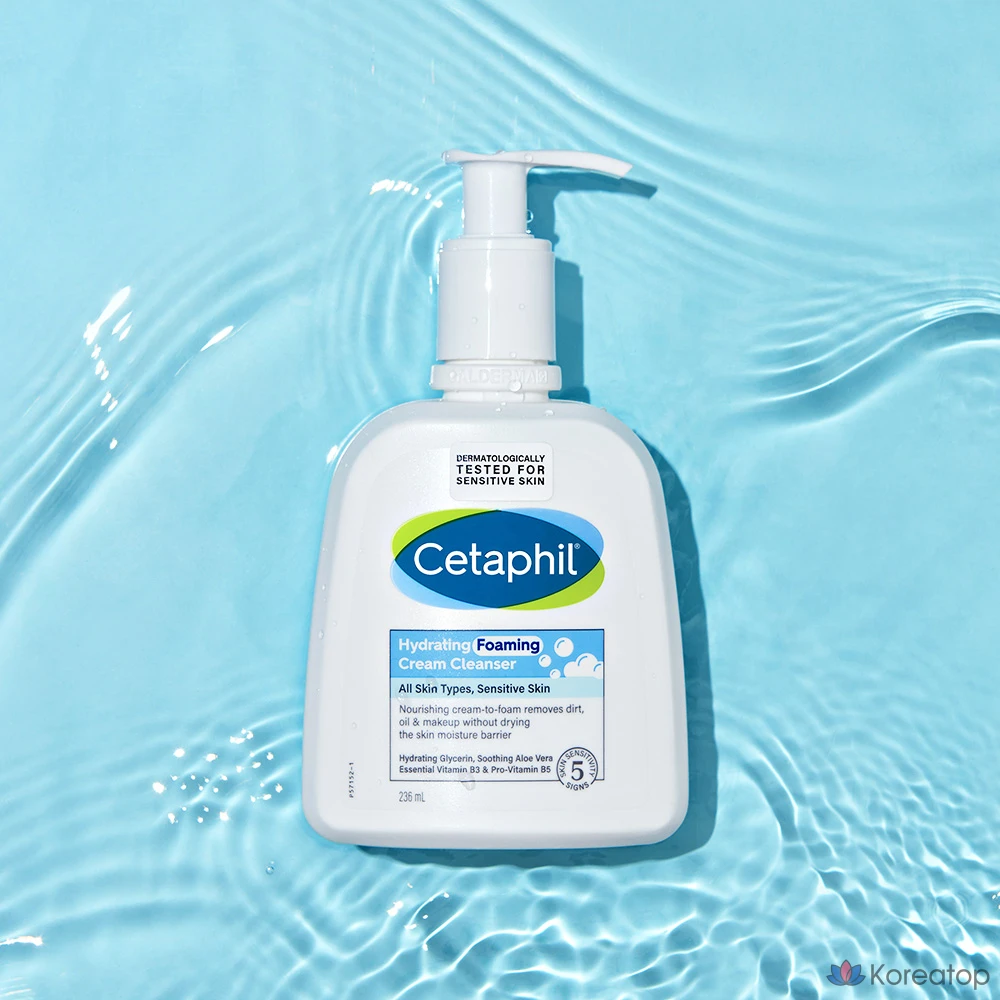 Увлажняющий пенящийся очищающий крем с мягкой кислотностью Cetaphil, 236 мл, 1 шт.