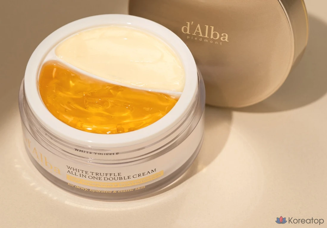 Сливки D'alba White Truffle All-in-One Double Cream, 70 г, 1 упаковка