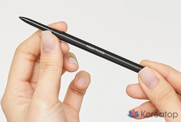 Подводка для глаз Merythod Reel Edge Slim Liner, 0,05 г, темно-черная, 1 шт.