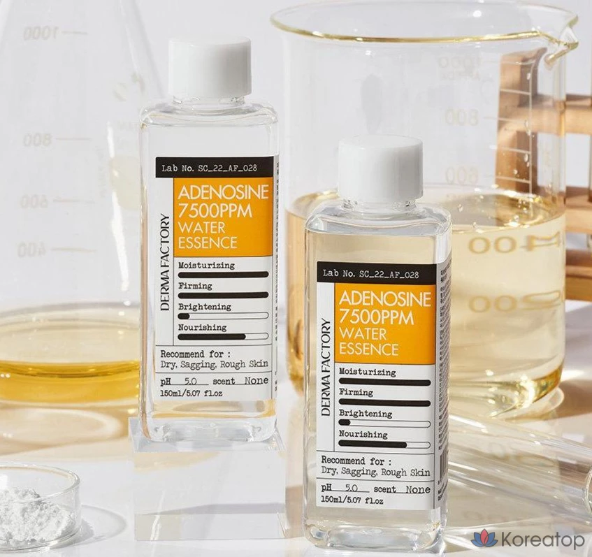 Эссенция на водной основе с аденозином Derma Factory 7500 ppm, 150 мл, 1 шт.
