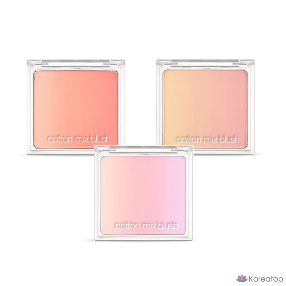 Румяна Missha Cotton Mix, 1 шт., фото 2