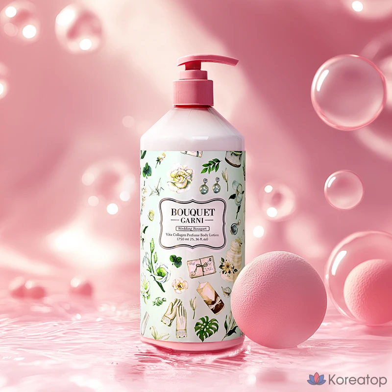 Bouquet Garni Vita Коллагеновый парфюмерный лосьон для тела, 1 шт., 750 мл