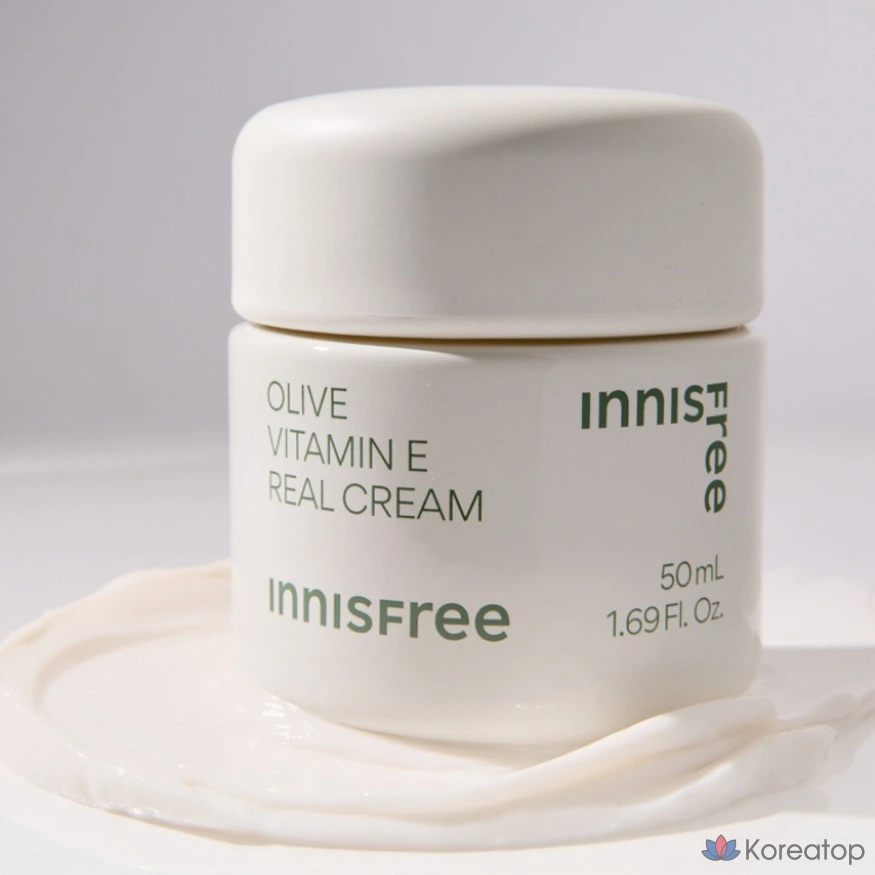 Крем Innisfree Olive Vitamin E Real Cream, 50 мл, 1 шт.