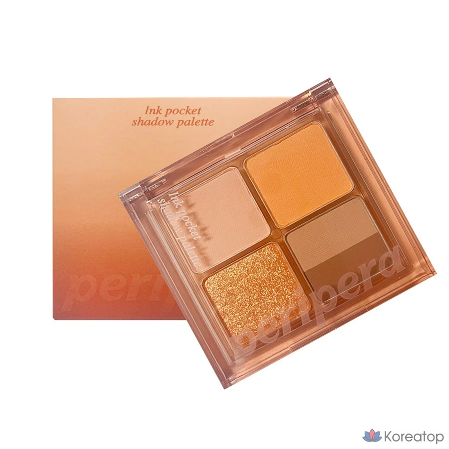 Палитра теней Peripera Ink Pocket Shadow Palette 23AD, 01 Spring Sunshine, 1 шт.