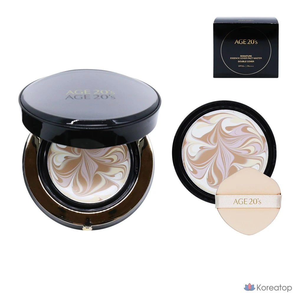 Пудра для губ Age 20's Signature Essence Cover Pact Master Double Cover Case 14 г + сменный блок 14 г (2 шт.), № 13, 1 шт., фото 2