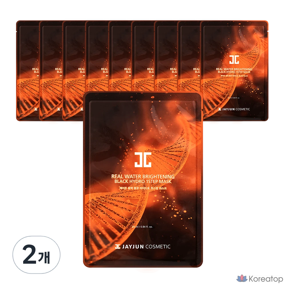 Тканевая маска для лица Jayjun Black Moisture Hydro Mask, 20 шт.