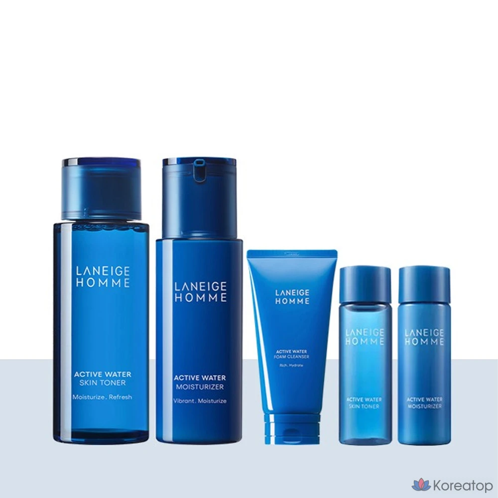 Мужской комплект Laneige Active Water из 2 предметов, 1 комплект