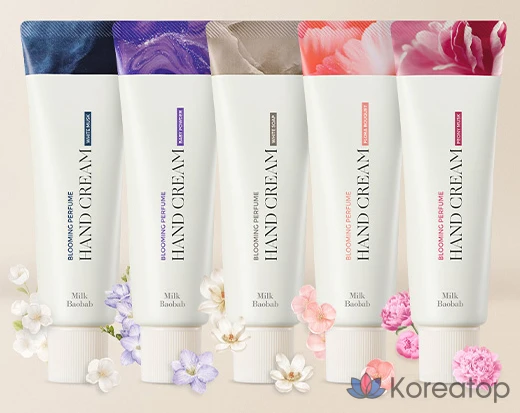 Крем для рук Milk Baobab Blooming с ароматом баобаба и пиона и мускуса, 50 г, 1 шт.