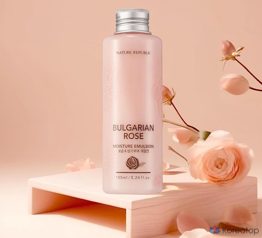 Набор средств по уходу за кожей Nature Republic «Болгарская роза», 1 комплект.