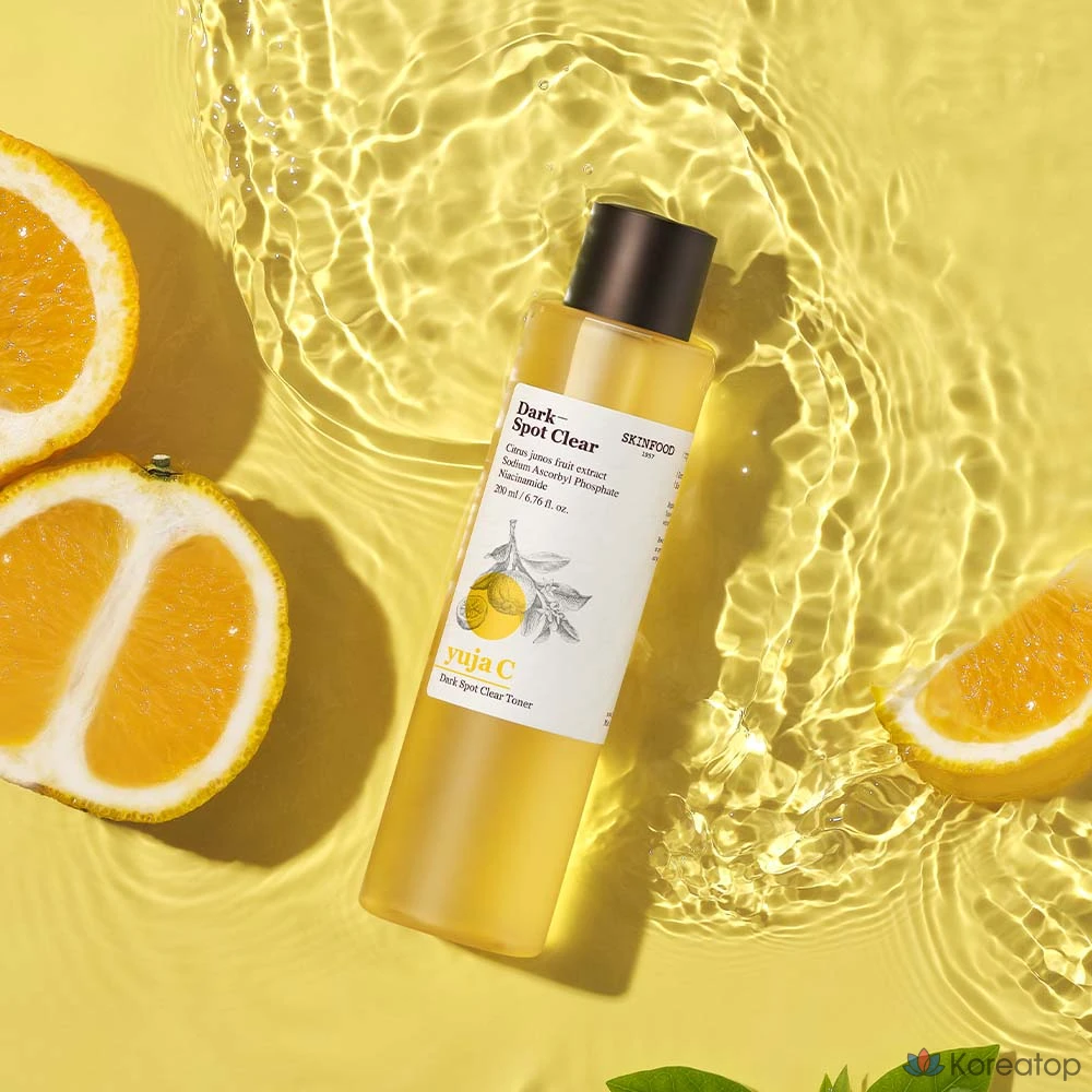 Тоник для лица Skinfood Yuja Seed Blemish Clearing Toner, 1 шт., 200 мл