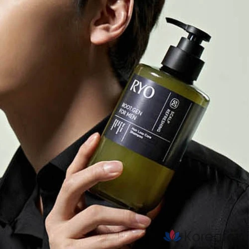 Шампунь Ryo Rootzen для мужчин от выпадения волос, аромат чайного дерева и эвкалипта, 515 мл, 1 шт.