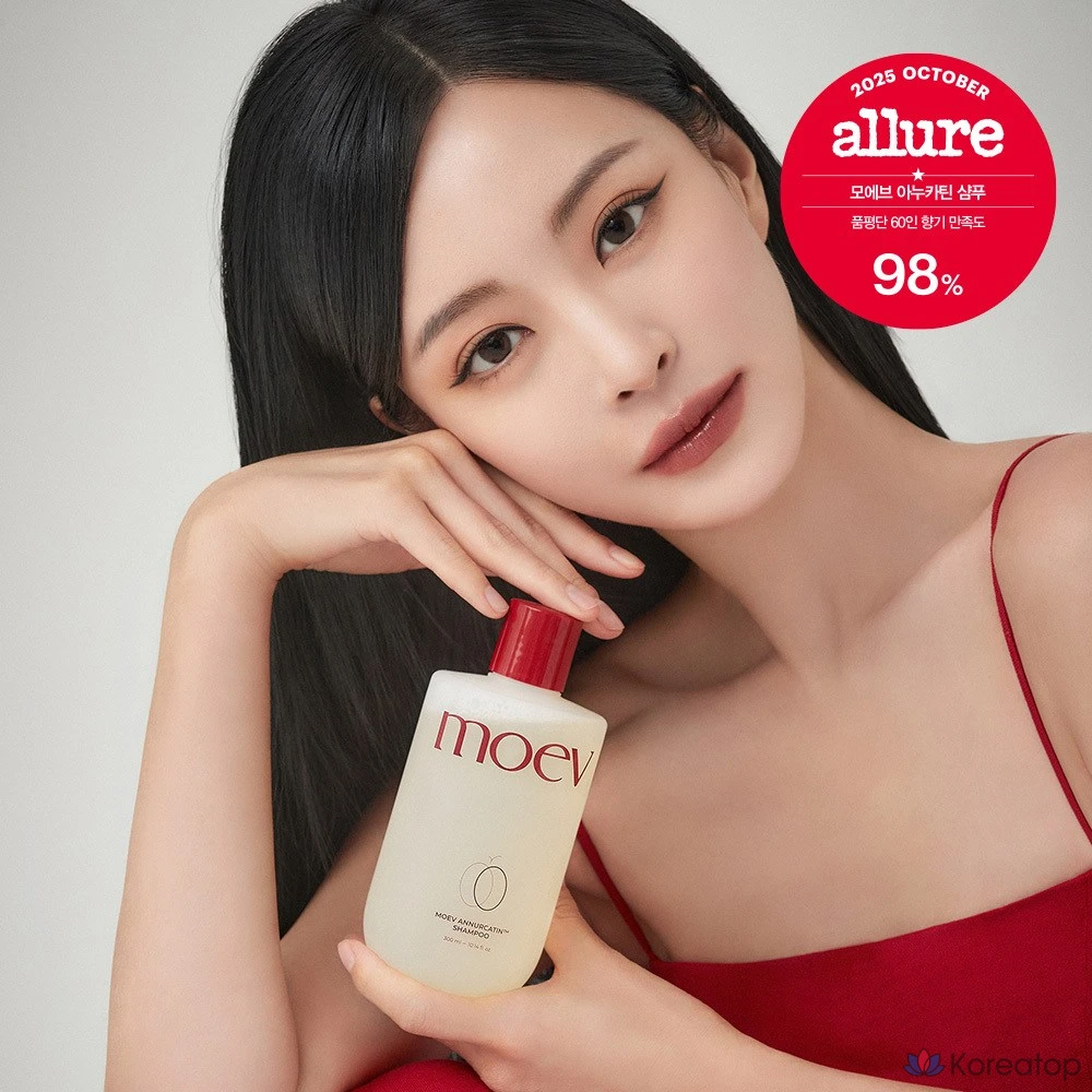 Шампунь Moev Anukatin с экстрактом яблока Анука для облегчения выпадения волос, 1 шт., 300 мл