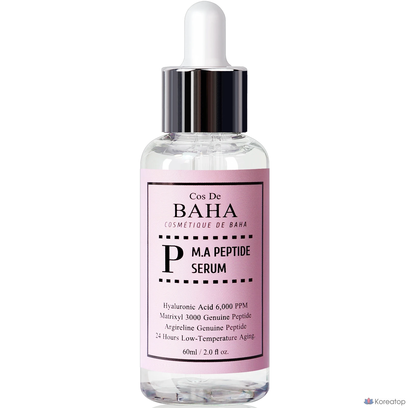 Cos De Baha P Peptide Skin Wrinkle Whitening Functional Serum Facial Elasticity Ampoule, 30ml 60ml, 1 шт., фото 5