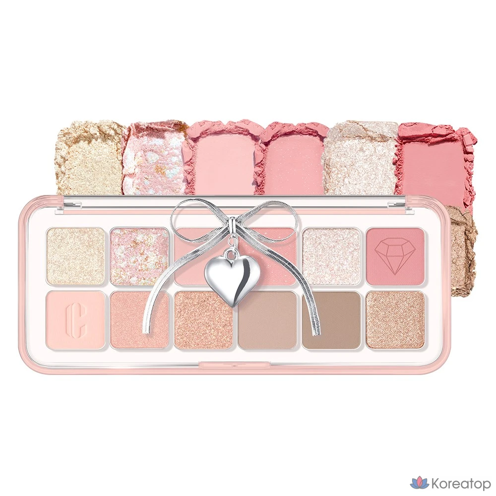 Палетка теней Clio Pro Eye Palette Air, 011 Shopping Cheese Cat, 1 шт.