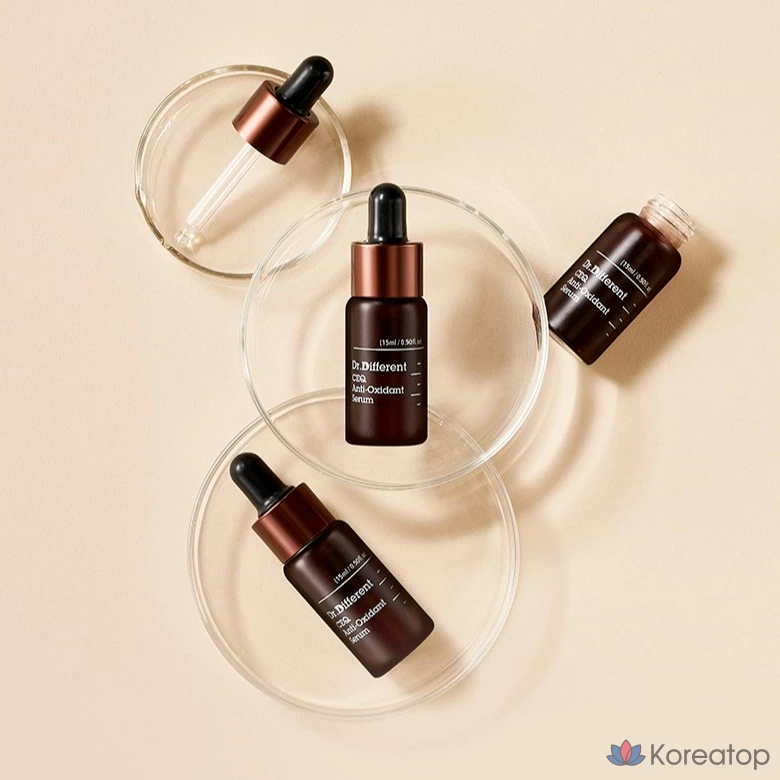 Набор из 3 антиоксидантных сывороток Dr. Different CEQ, 2 комплекта., фото 6