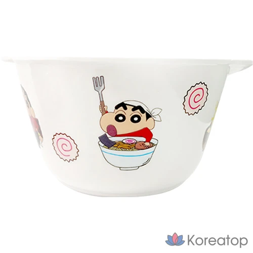 Меламиновая миска для лапши удон «Crayon Shin-chan», разные цвета, 1 штука.