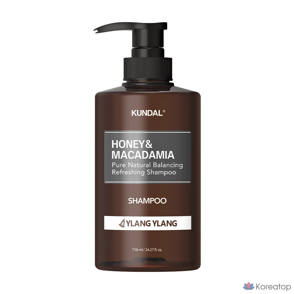 Kundal Honey & Macadamia Nature Шампунь Иланг-иланг, 718 мл, 1 шт.