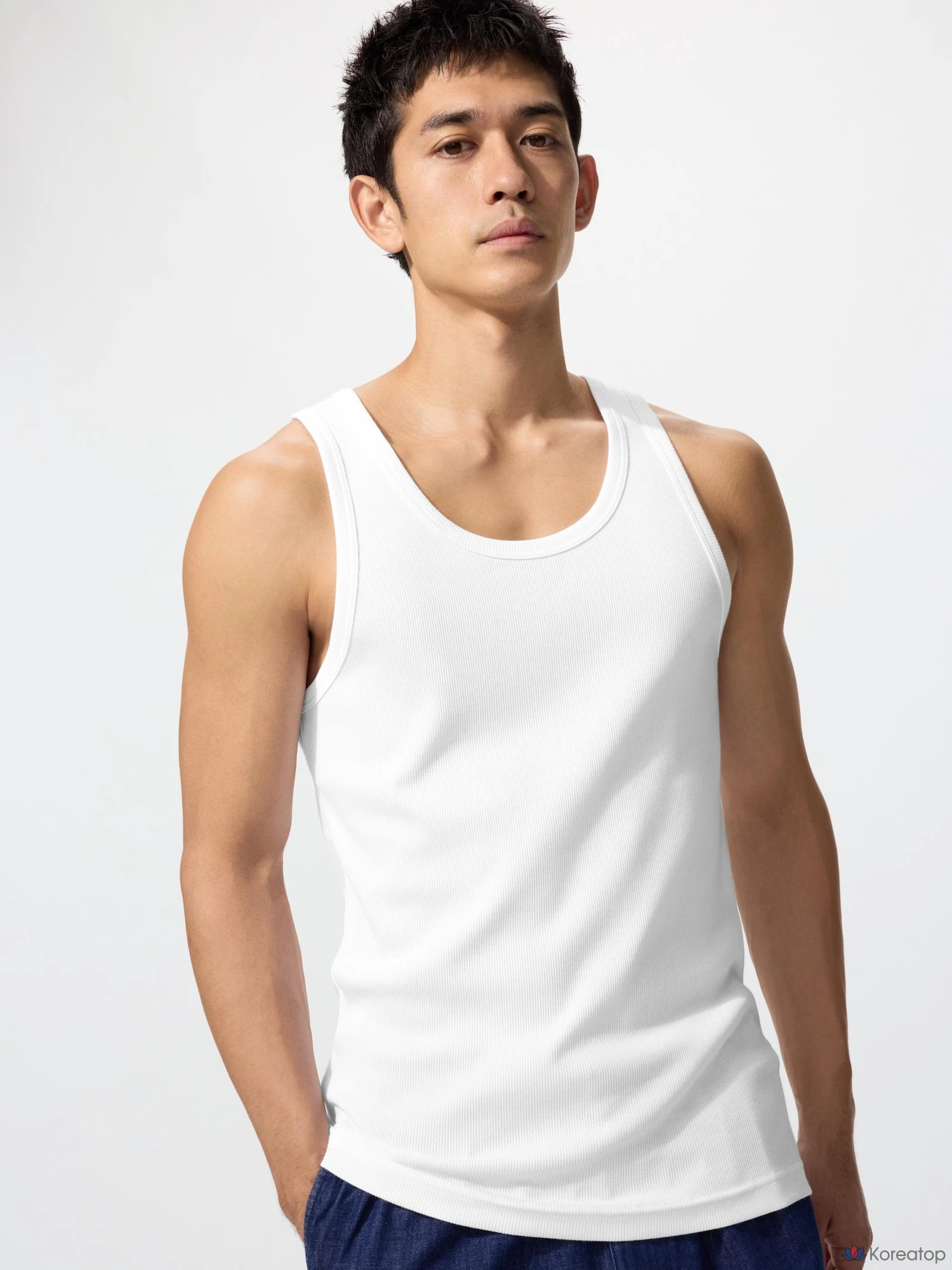 Топ Uniqlo Dry Rib Tank Top