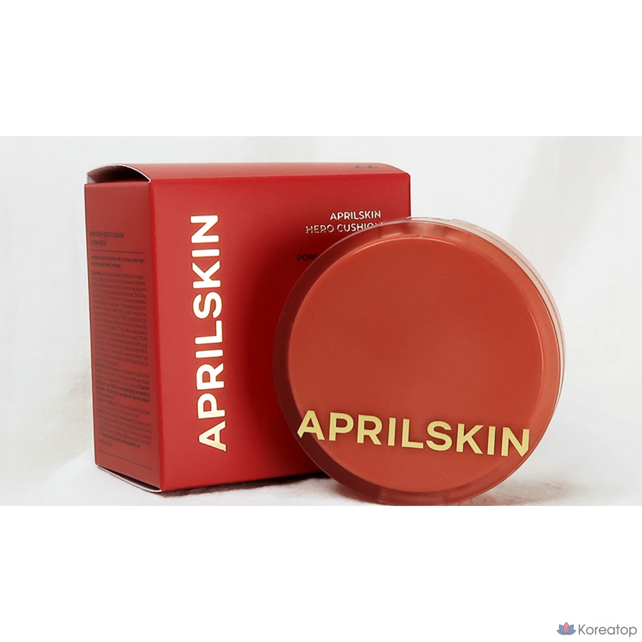 April Skin Hero Cushion I Close Cover, Moisture Cover, Dense Color Shade, Smooth Glow, Dense Adhesion, № 22 (Розовый бежевый), 1 шт.