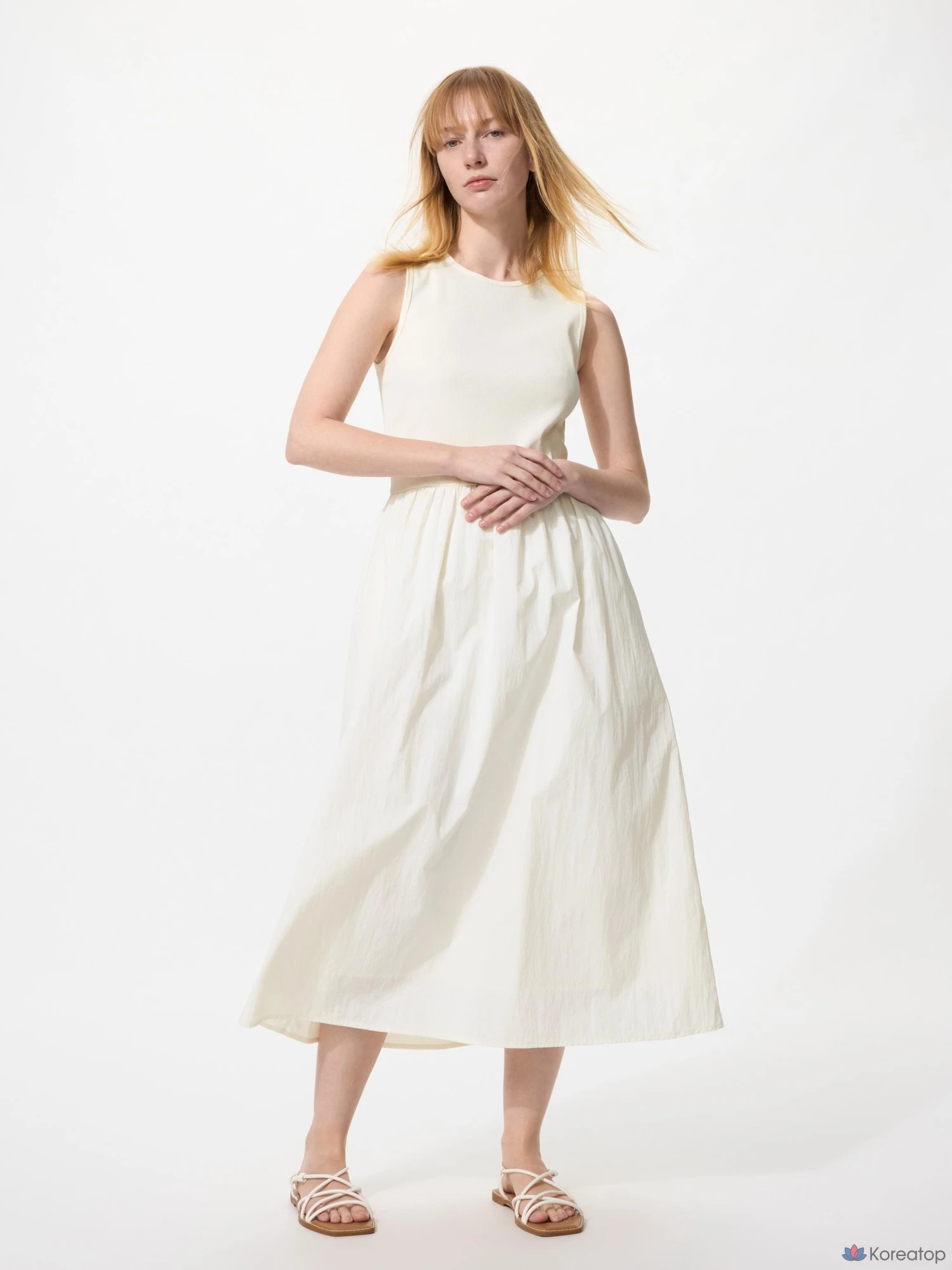 Платье Uniqlo Combination Dress Sleeveless