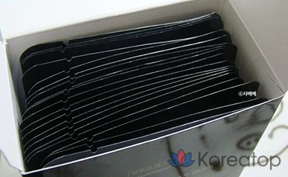 Хлопковая маска Ciracle Blackhead Off, 20 листов + ватные палочки для удаления кожного сала, 20 листов, 4 упаковки, фото 4