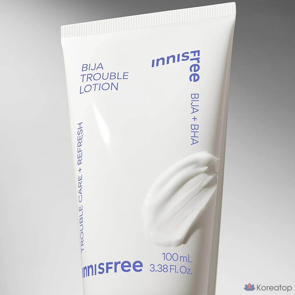 Набор Innisfree Bija Trouble Toner 170 мл + 25 мл + лосьон 100 мл + 25 мл, 1 комплект