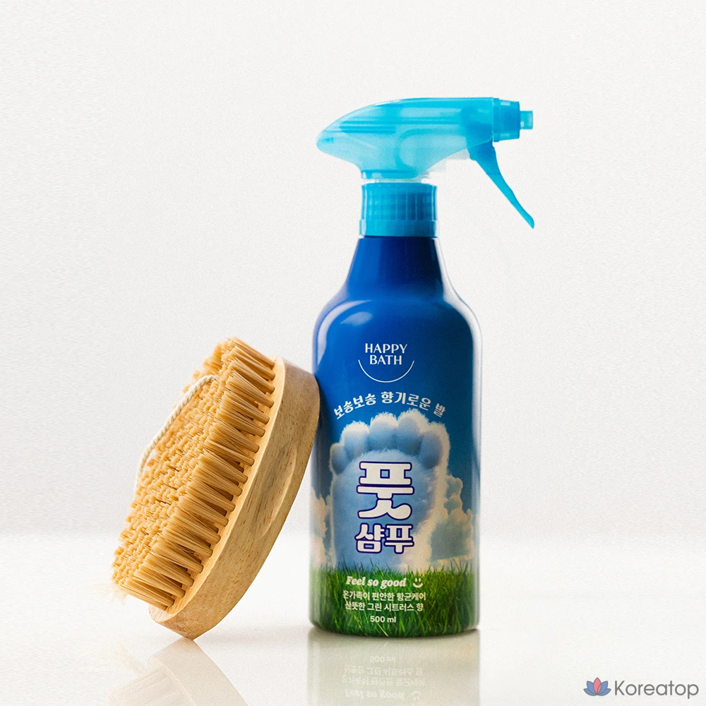 Пилинг для ног Happy Bath Peel So Good Antibacterial Care Foot Shampoo, аромат Green Citrus, 500 мл, 3 шт., фото 2