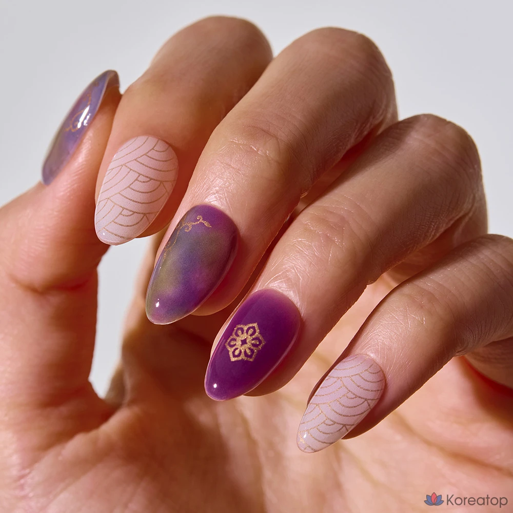 Гель-лак для ногтей Ohora Real Gel Tip, Silk Dancheong, 1 шт., фото 4
