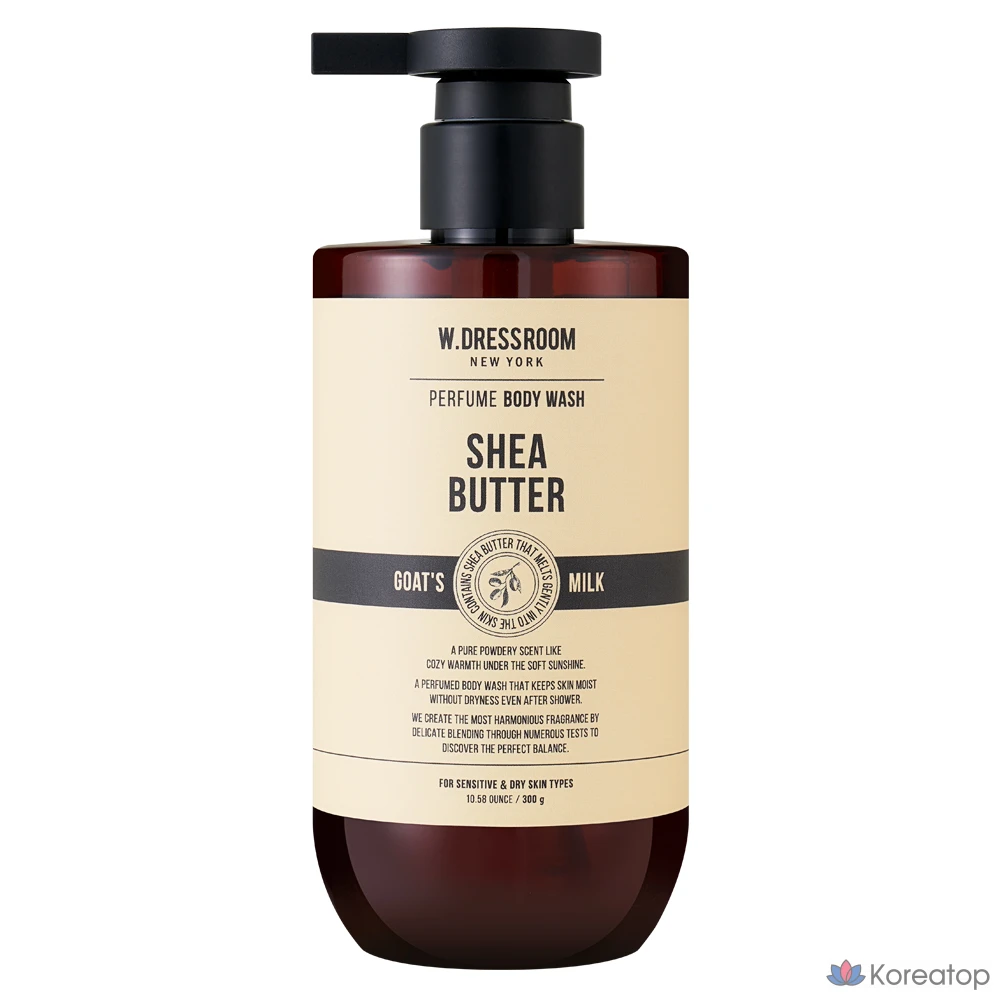 Гель-пудра для душа W.Dressroom High Moisture с ароматом козьего молока, 300 г, 1 шт.