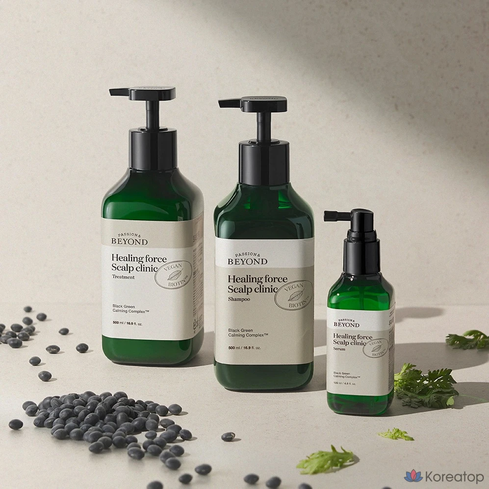 Шампунь BEYOND Healing Force Scalp Clinic Hair Loss Relief Vegan, 500 мл, 1 шт.