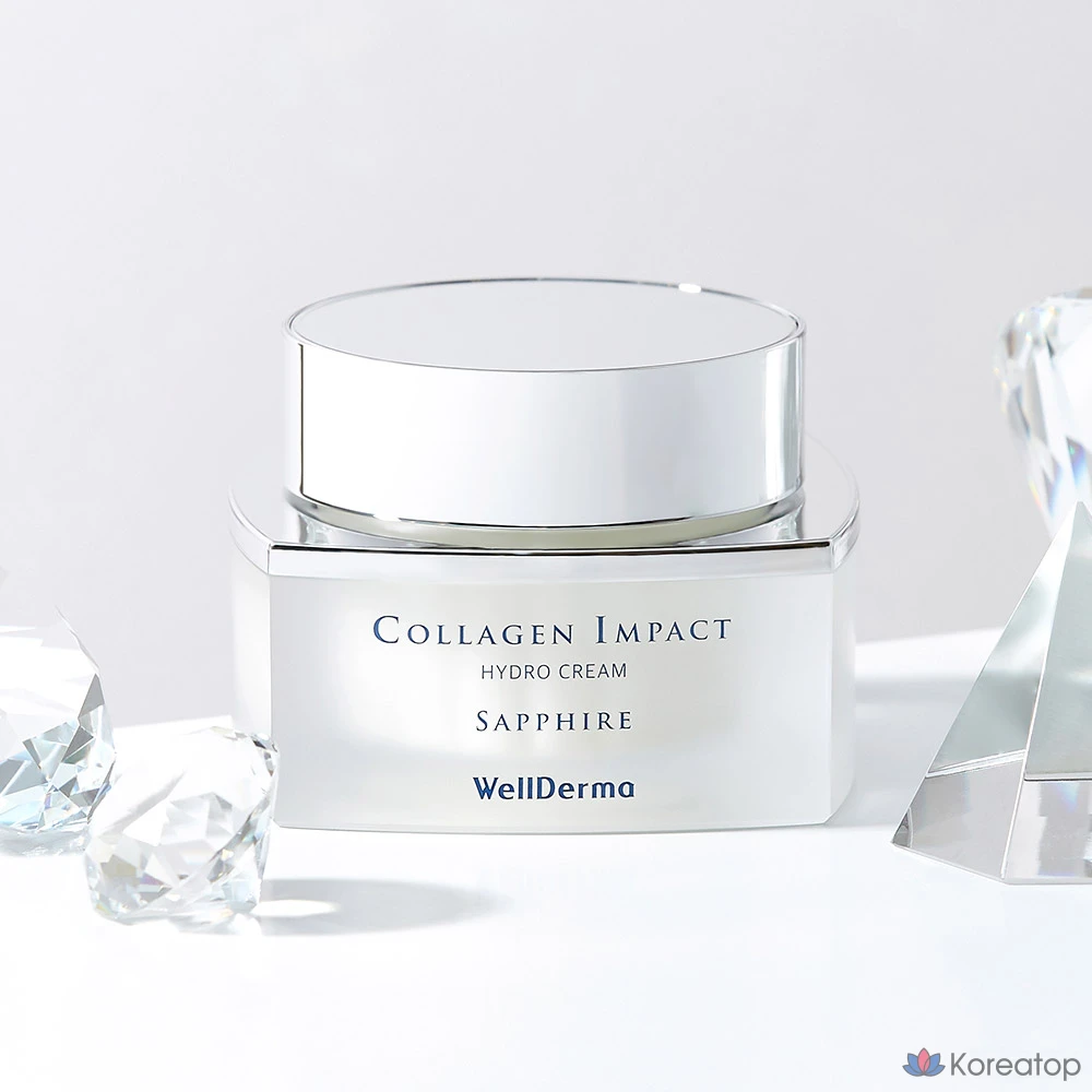 Крем WellDerma Sapphire Collagen Impact Hydro Cream, 50 г, 1 шт.