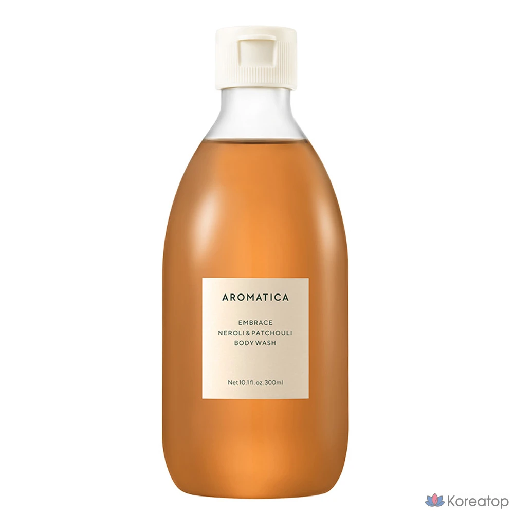 Гель для душа Aromatica Embrace с нероли и пачули, 300 мл, 1 шт.