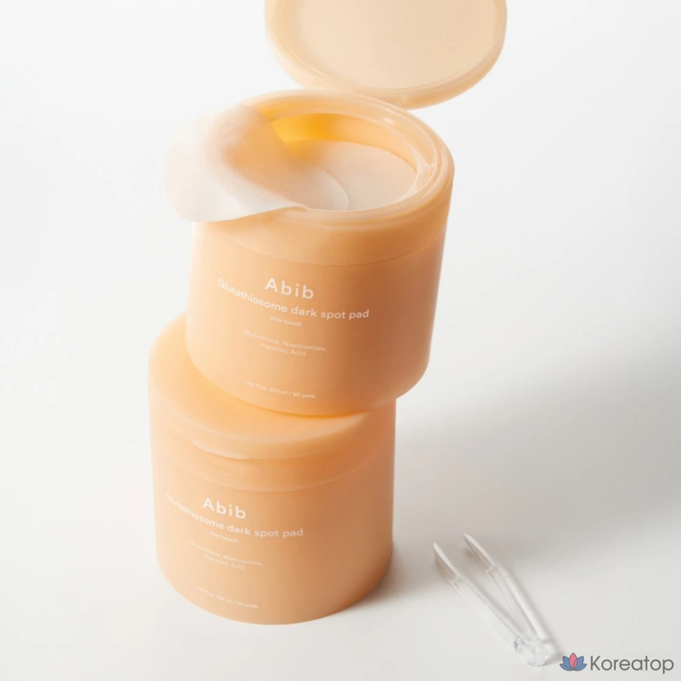 Абиб Глутатионесомные подушечки Vita Touch Spot Pad, 220 мл, 60 листов, 1 упаковка