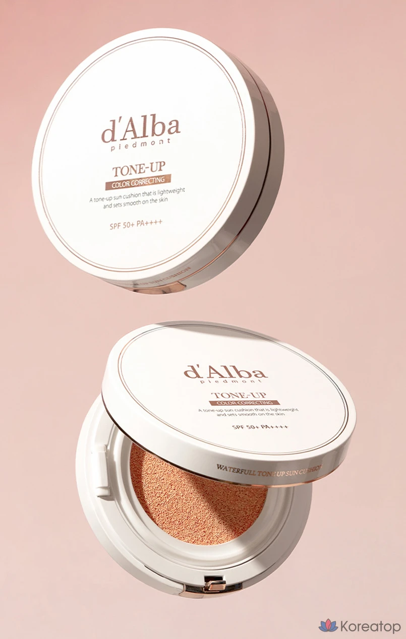 Солнцезащитный кушон D'alba Waterfull Tone-Up SPF50+ PA++++, 15 г, 1 шт.