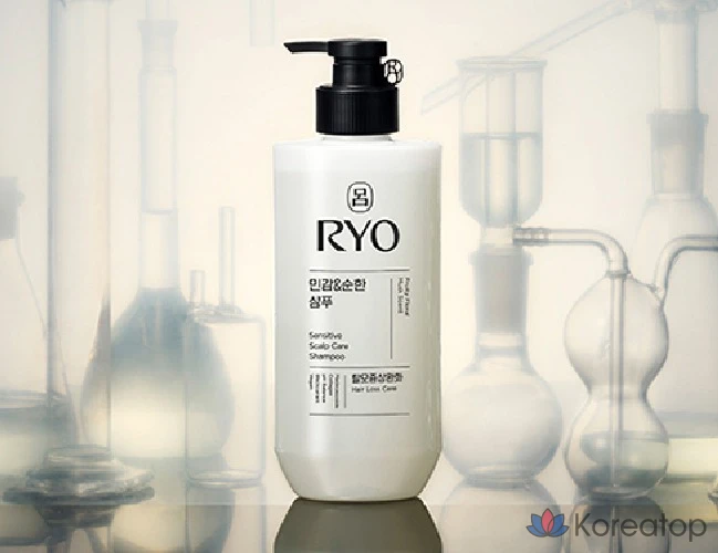 Шампунь Ryo Sensitive &amp; Mild Hair Loss Relief для чувствительной и мягкой кожи головы, 480 мл, 1 шт.