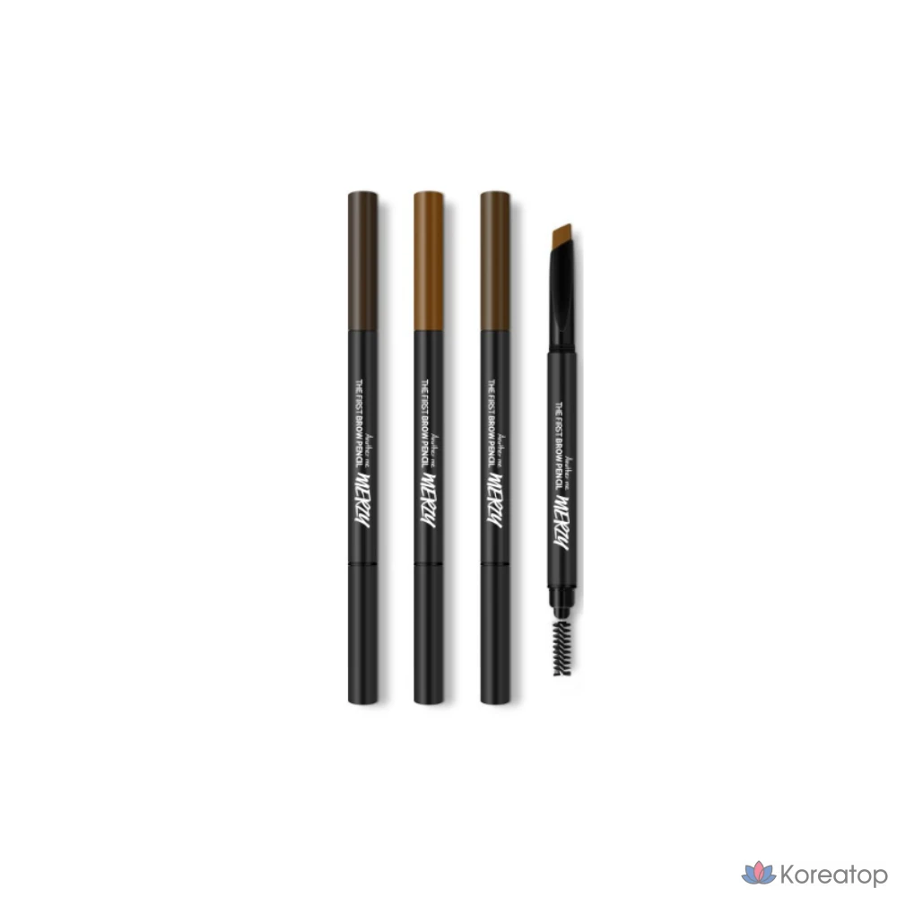 Карандаш для бровей MERZY the First, 0,3 г, B3 Миндально-коричневый, 1 шт.