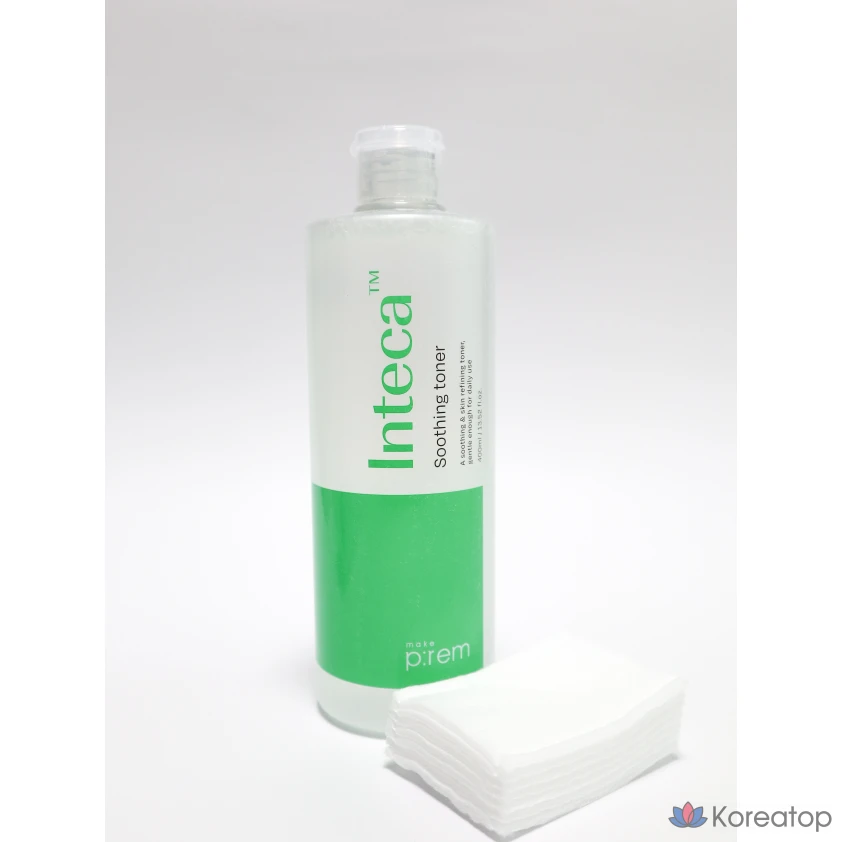 Успокаивающий тоник MAKE P:REM Inteca, 400 мл, 1 шт.